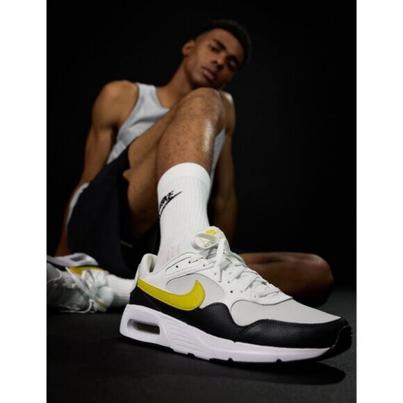 ⚡Nike Men's Photon Dust/Bright Citron/Summit Everyday Breathable Casual Sneakers - Picture 2 of 7